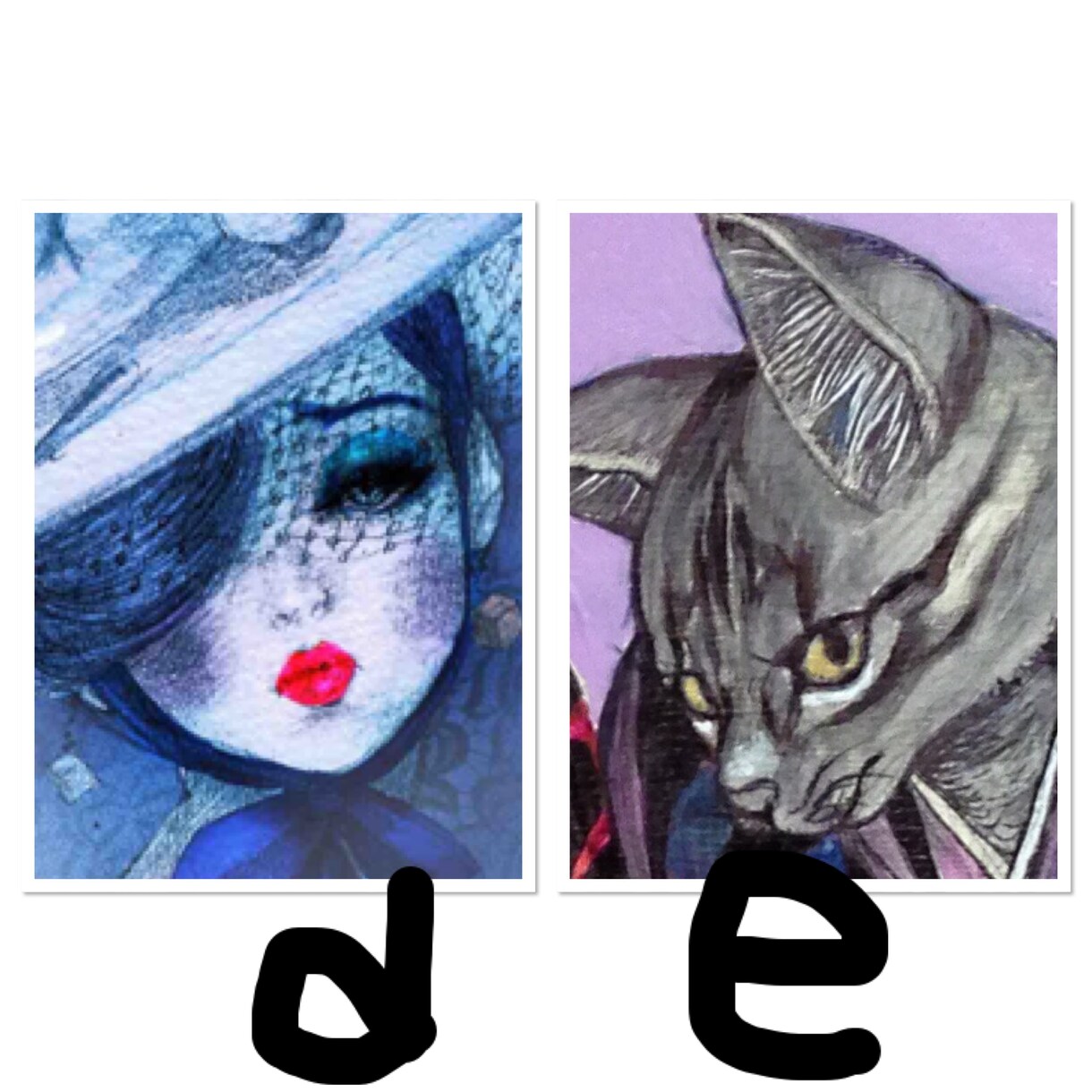 アイコンお好きなタッチで描きます オシャレでかっこいいアー写のようなアイコンを提案します。 イメージ3