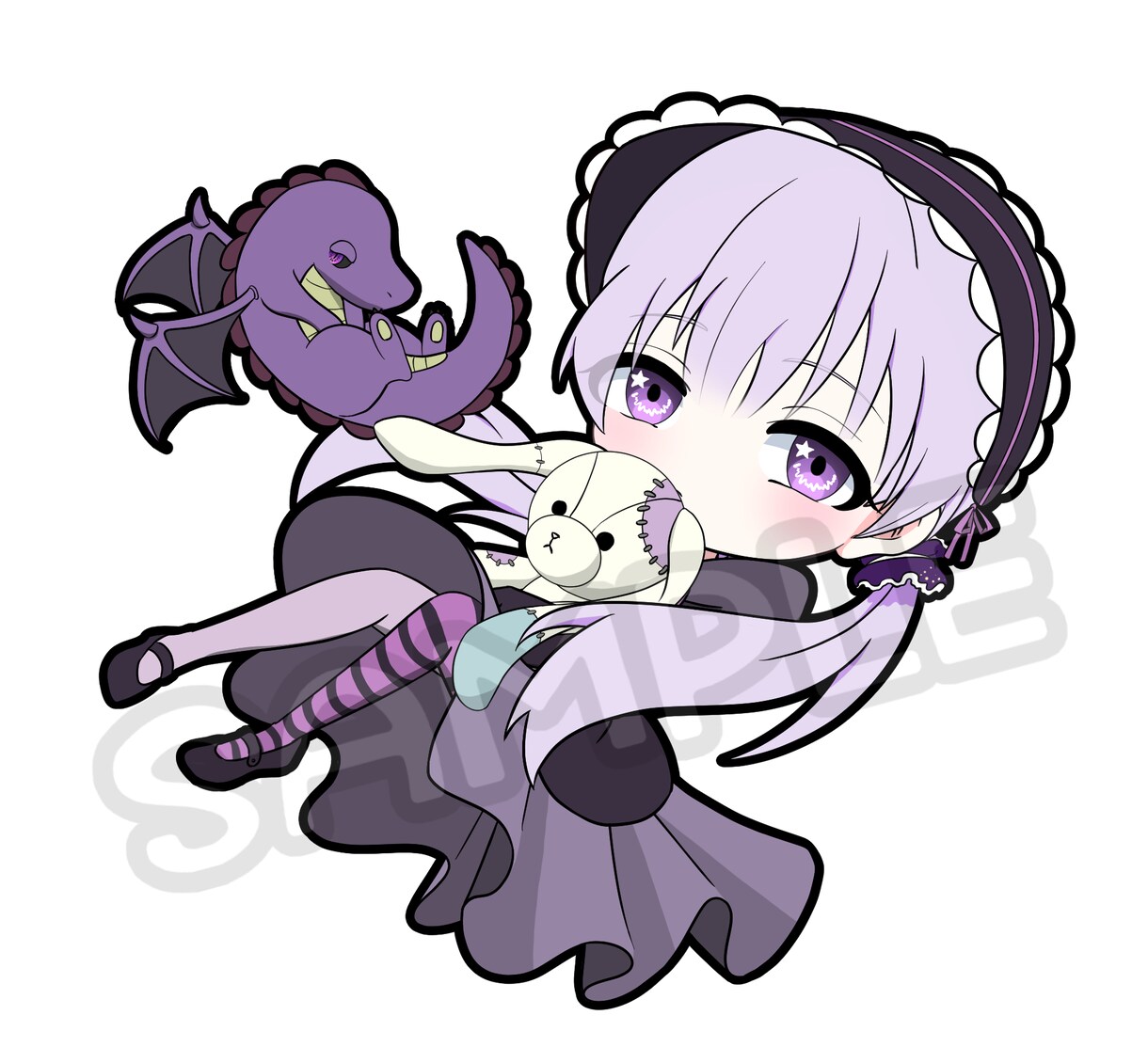 かっこかわいいSDキャラクターイラスト、制作します あなたのやりたいに寄り添います! イメージ4