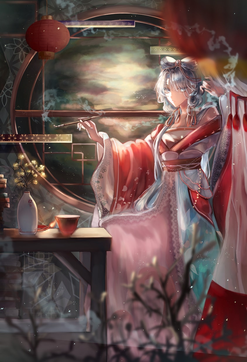 ダークな雰囲気のイラストを描きます どこか仄暗いダークで奇妙な雰囲気のイラストが好きな方へ イメージ8