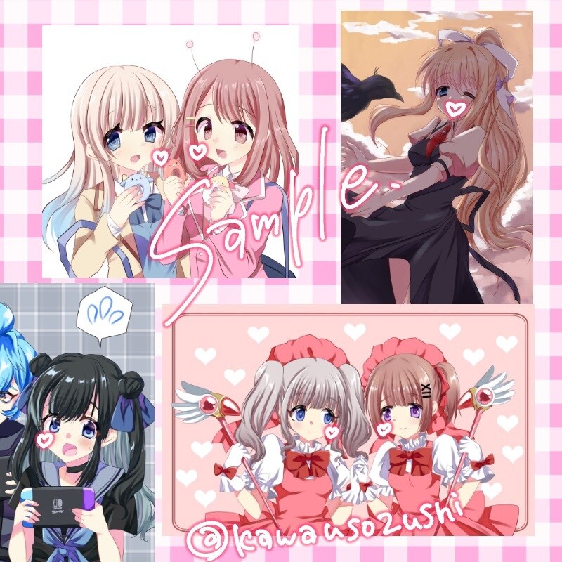 アイコン制作・サムネ制作承ります 最短1日納品！かわいい絵柄のイラストをお届けします！ イメージ1