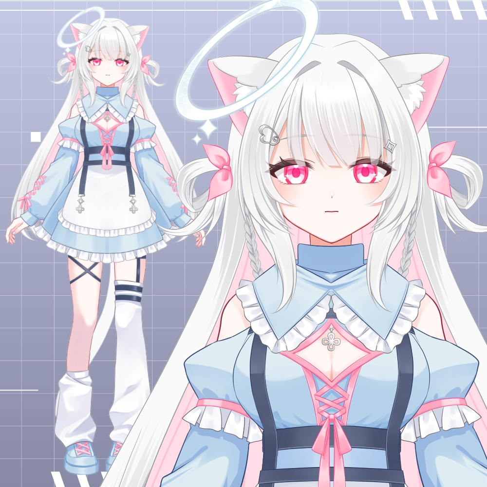 Live2Dキャラデザからモデリングまで制作します 一括制作します♪【Vtuber】【趣味でも】 イメージ5