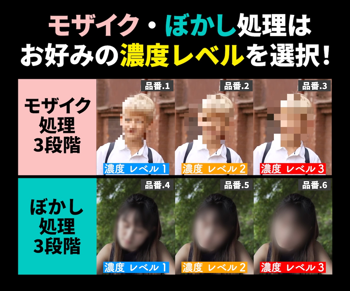 動画にぼかし、モザイク処理いたします プライバシーが気になる方へ！まずはサンプル動画参照ください。 イメージ2
