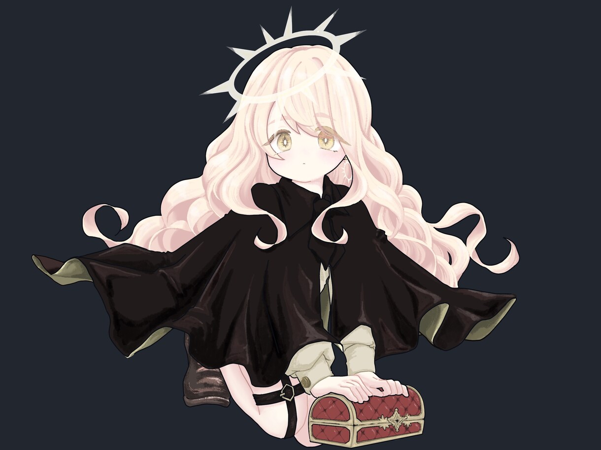 女の子のキャライラストを作成します ちょっと不思議な世界観の女の子を動画やアイコンに イメージ4