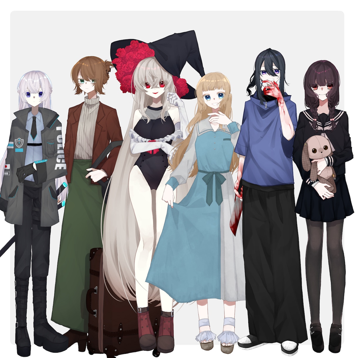 TRPGやIRIAMに使える立ち絵描きます あなただけのオリジナルの立ち絵を イメージ2