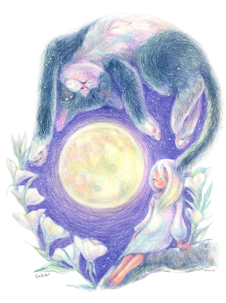 占い・サロン向け癒しの色鉛筆画を描きます 占い・スピリチュアル系の方へ癒しの色鉛筆画(原画配送可) イメージ3