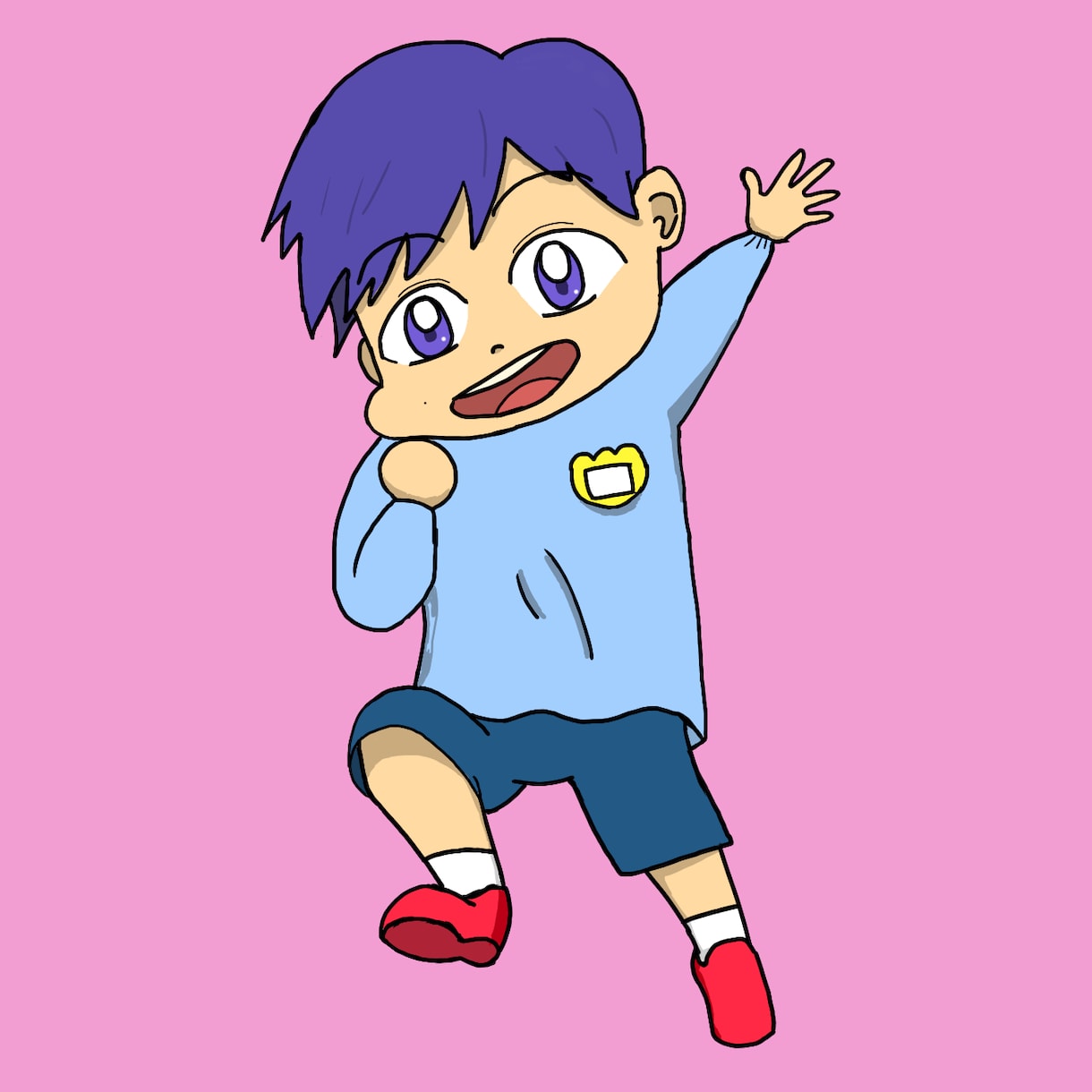 最安値でイラストをお描きします 緩めのイラストorアイコンあとヘッダー？を描きます イメージ1