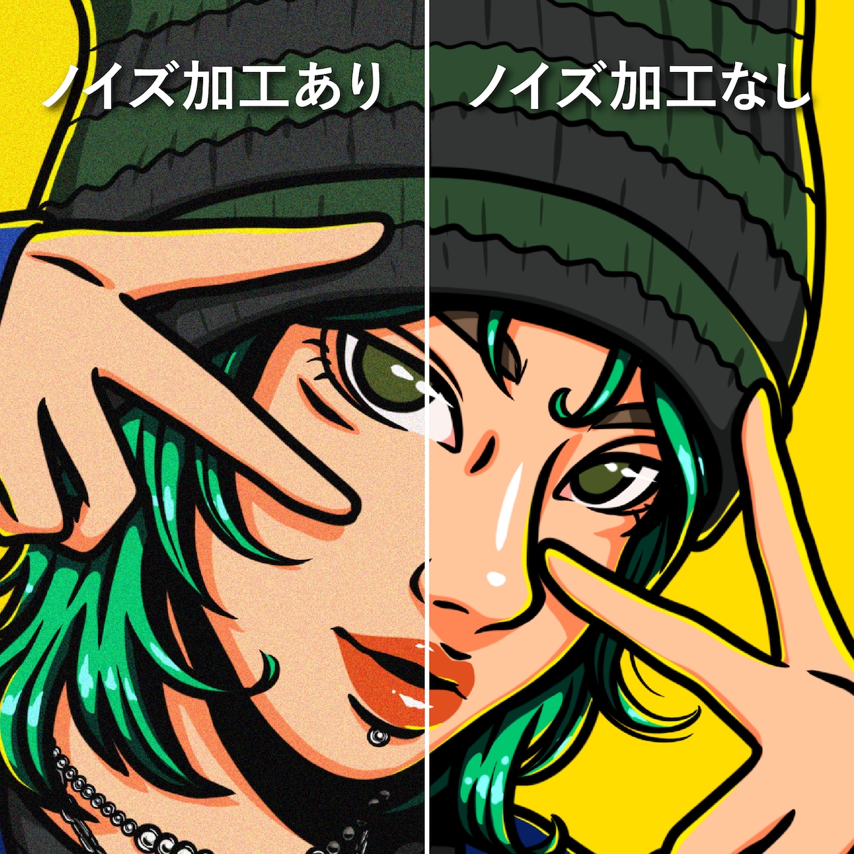 ビビットで目立つアメコミ風イラストを制作いたします 似顔絵イラストやアイコンなどにいかがでしょうか イメージ5