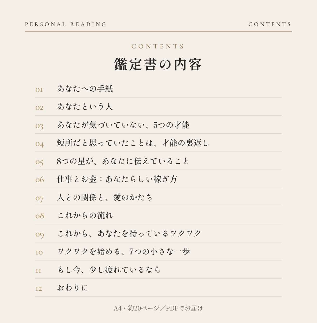 40代女性へ8つの占術で人生地図を鑑定します 「当たっている」だけじゃなくて、寄り添い、前を向けます。 イメージ5
