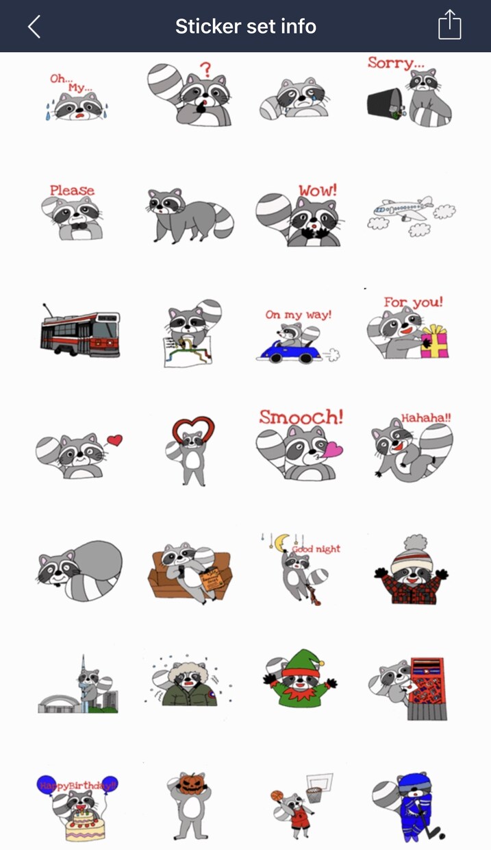 どうぶつ、リアルな食べ物などのスタンプ作ります オリジナルLINEスタンプと英語、日本語セリフ承ります。 イメージ9