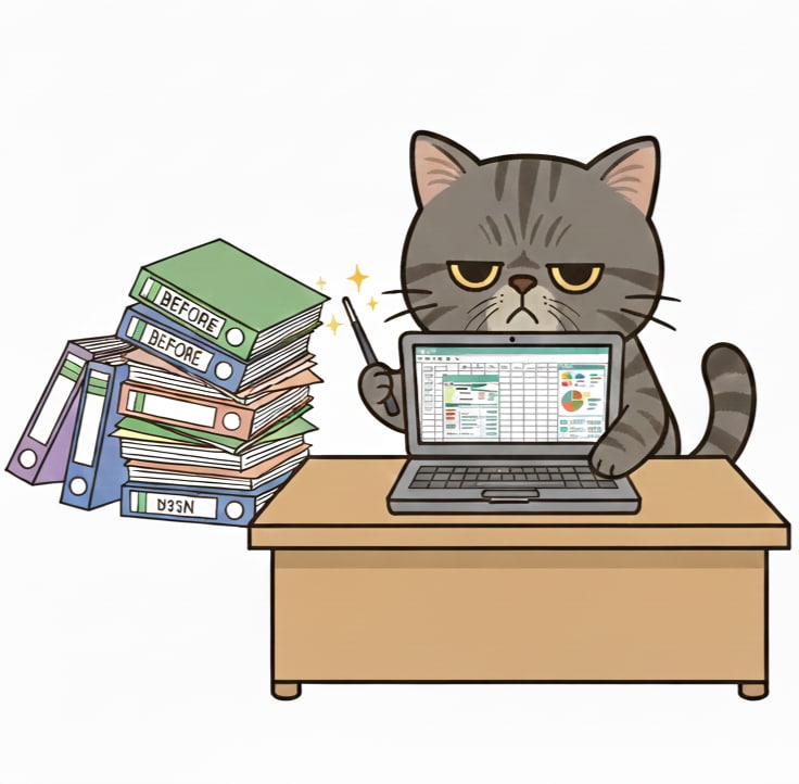 Excel(エクセル)の作業を効率化します 相談だけでも大丈夫です！作業を見直すキッカケに イメージ1