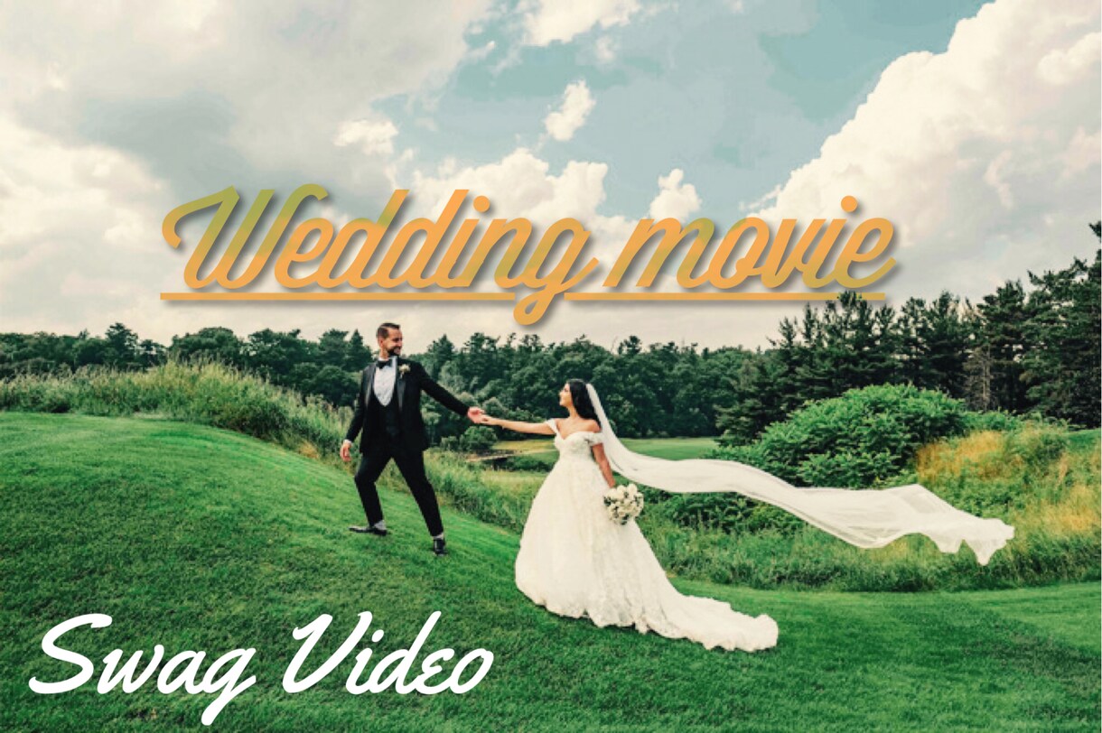 追加料金なし!!wedding movie作ります お急ぎの方必見！最短2日で完成！ イメージ1