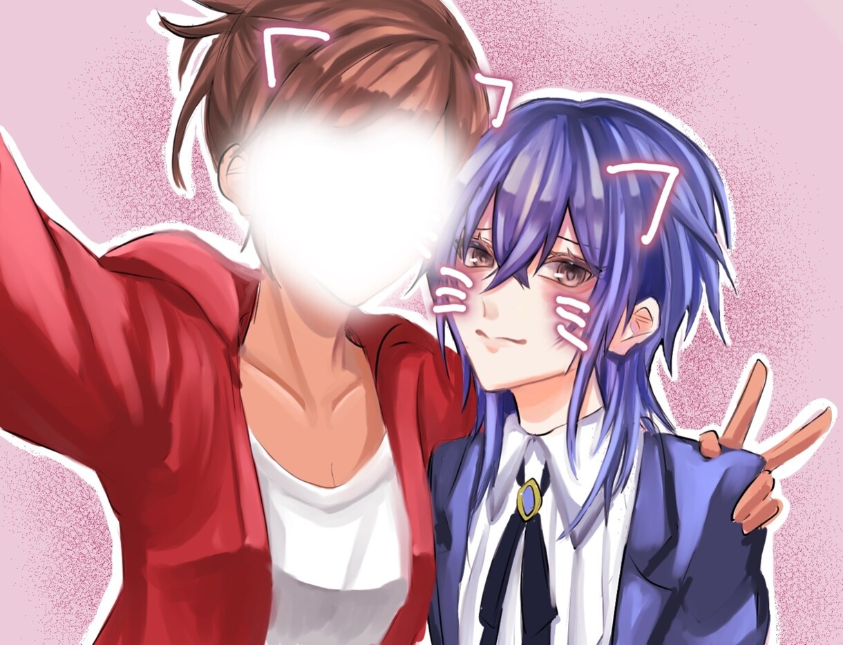 カップルイラスト(夢絵・単体絵)受け付けます あなたの好みに合わせたクオリティの高いイラストを作成 イメージ2