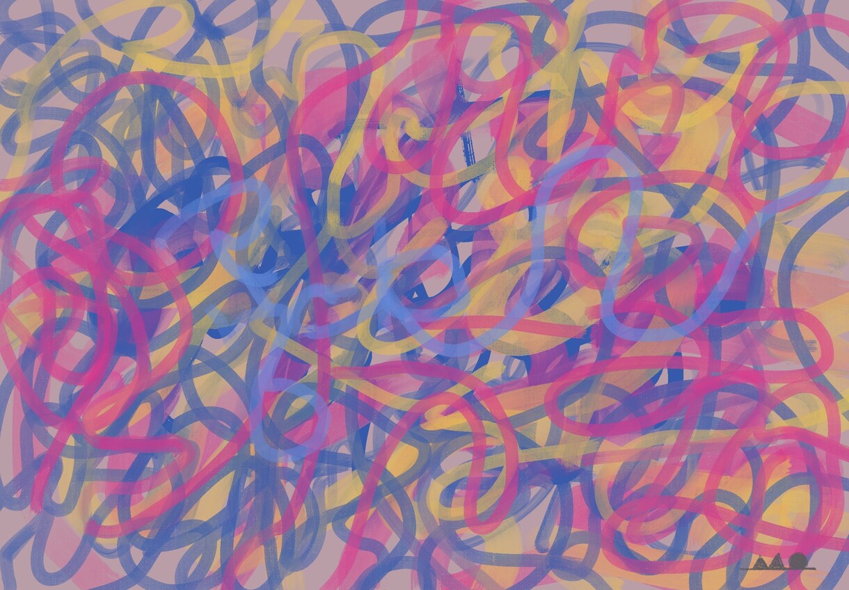 言葉にしてくれたその感情を、絵にします 2〜3色で描く、胸の奥にしまったあなたの気持ち イメージ3