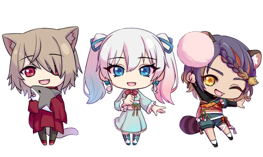 YouTubeスタンプ、ちびキャラ描きます ギャル、ヤンキー、獣人、ケモノ、ケモミミキャラが得意です！ イメージ5