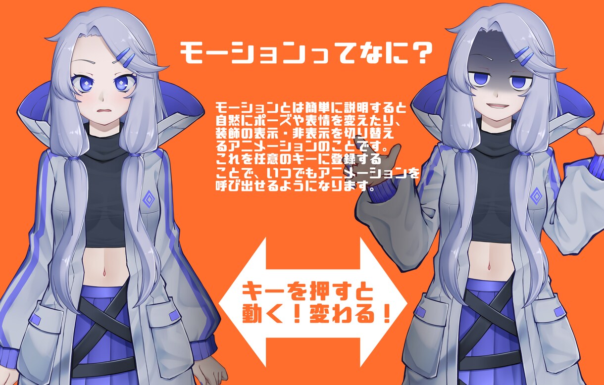 高品質なLive2Dモデル作ります キャラクターデザインから2Dモデルの制作まですべてやります！ イメージ4