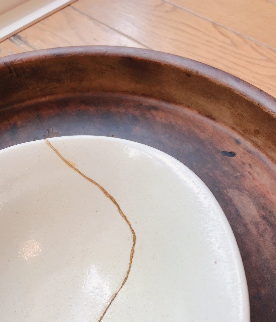 欠けた、割れた器は治せます どうしても捨てられないから治したい気持ち、とってもわかります イメージ5