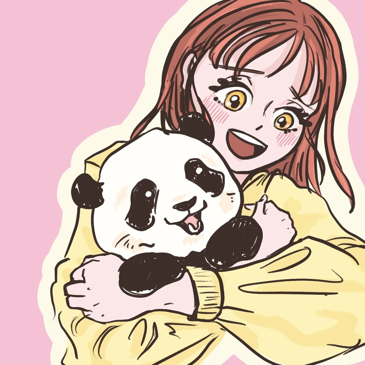 パンダ作品のイラストオーダー承ります パンダらしい可愛さを詰め込んだあなただけのイラストを！ イメージ7