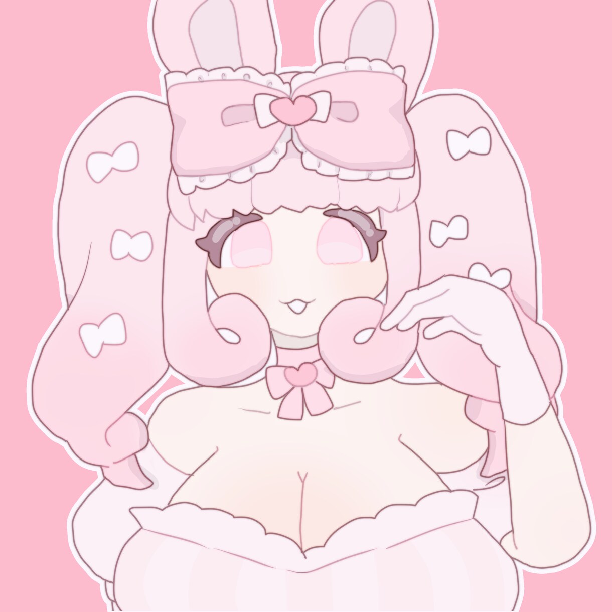 1500円で女の子のアイコンイラストを描きます バストアップの可愛い女の子のアイコンイラストを描きます イメージ4
