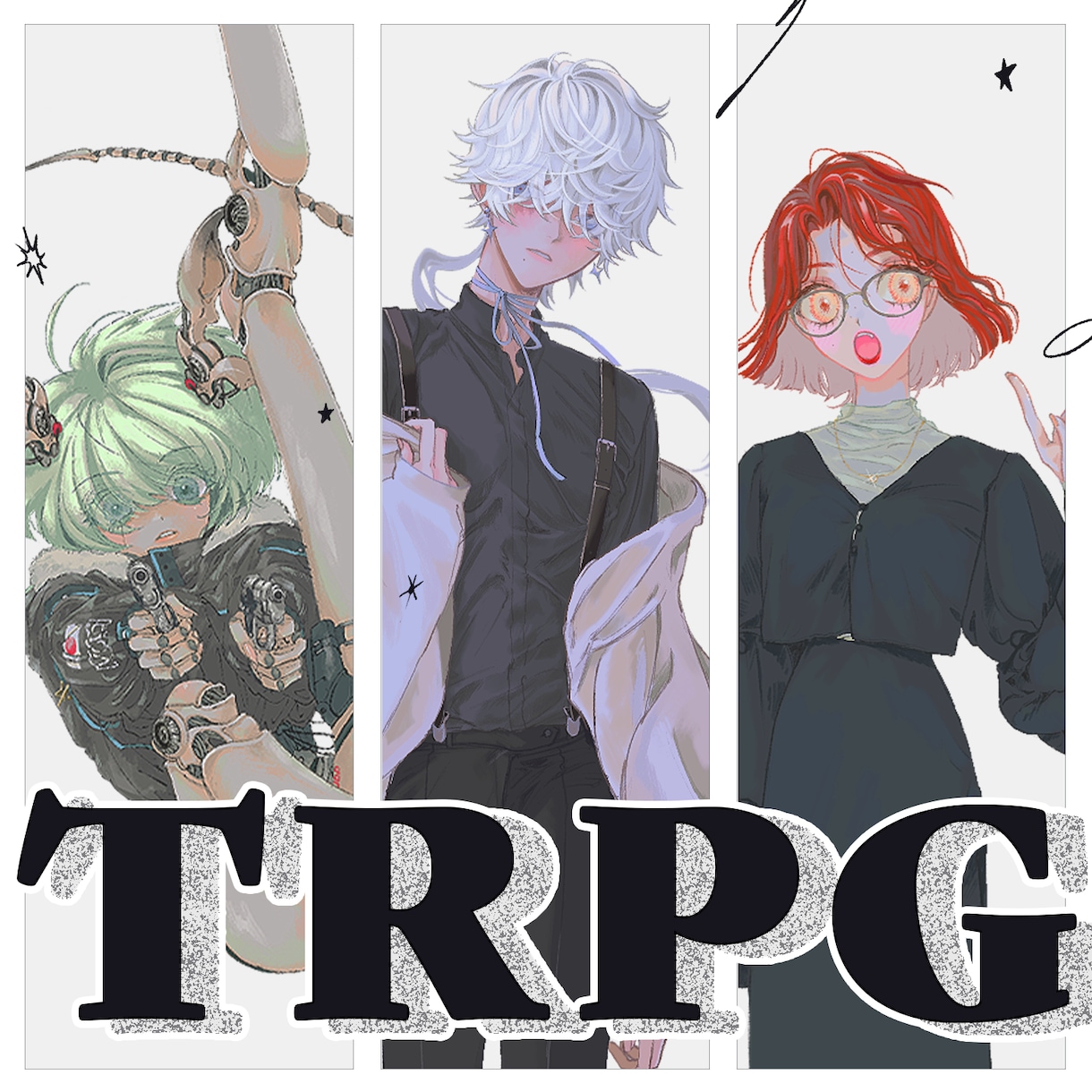 TRPG・その他ゲーム用キャラクター描きます イメージからのキャラメイクもお任せ下さい！ イメージ1