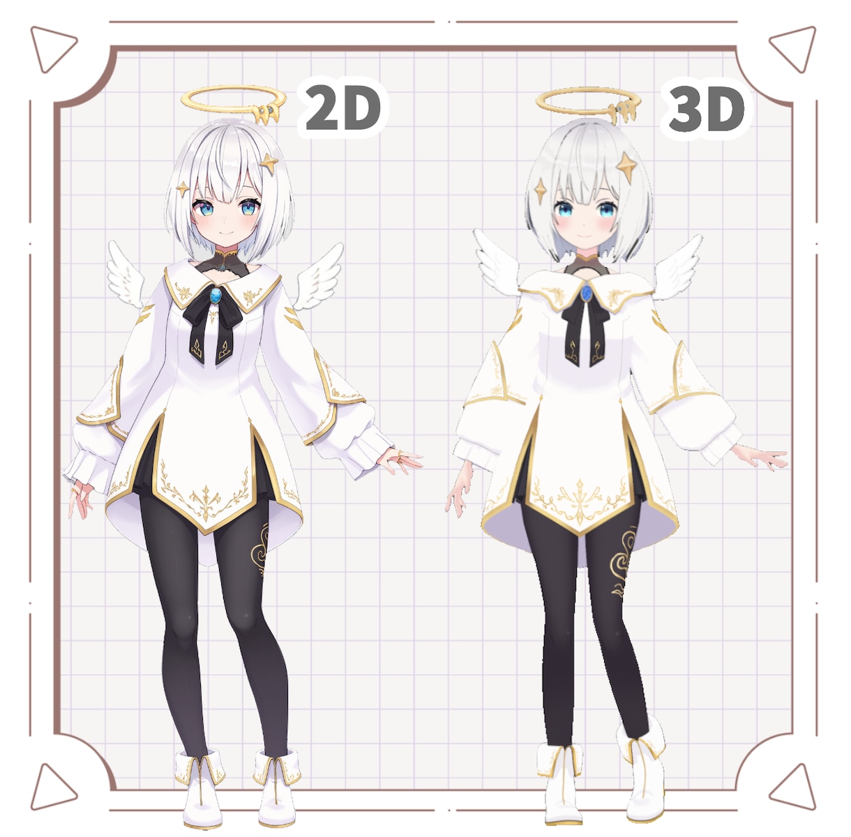 Vtuberさんに寄り添った3Dモデルを制作します 親身な対応を心がけお客様の理想な3Dモデルを実現します！ イメージ6