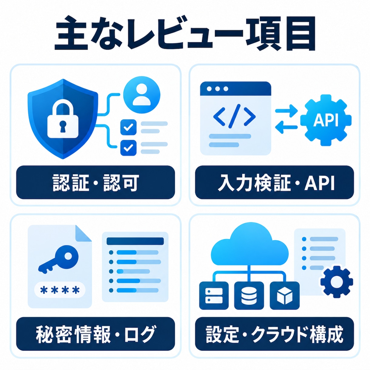 Webアプリをセキュリティ観点でレビューします コード・設定・設計を確認し改善案を報告します イメージ3
