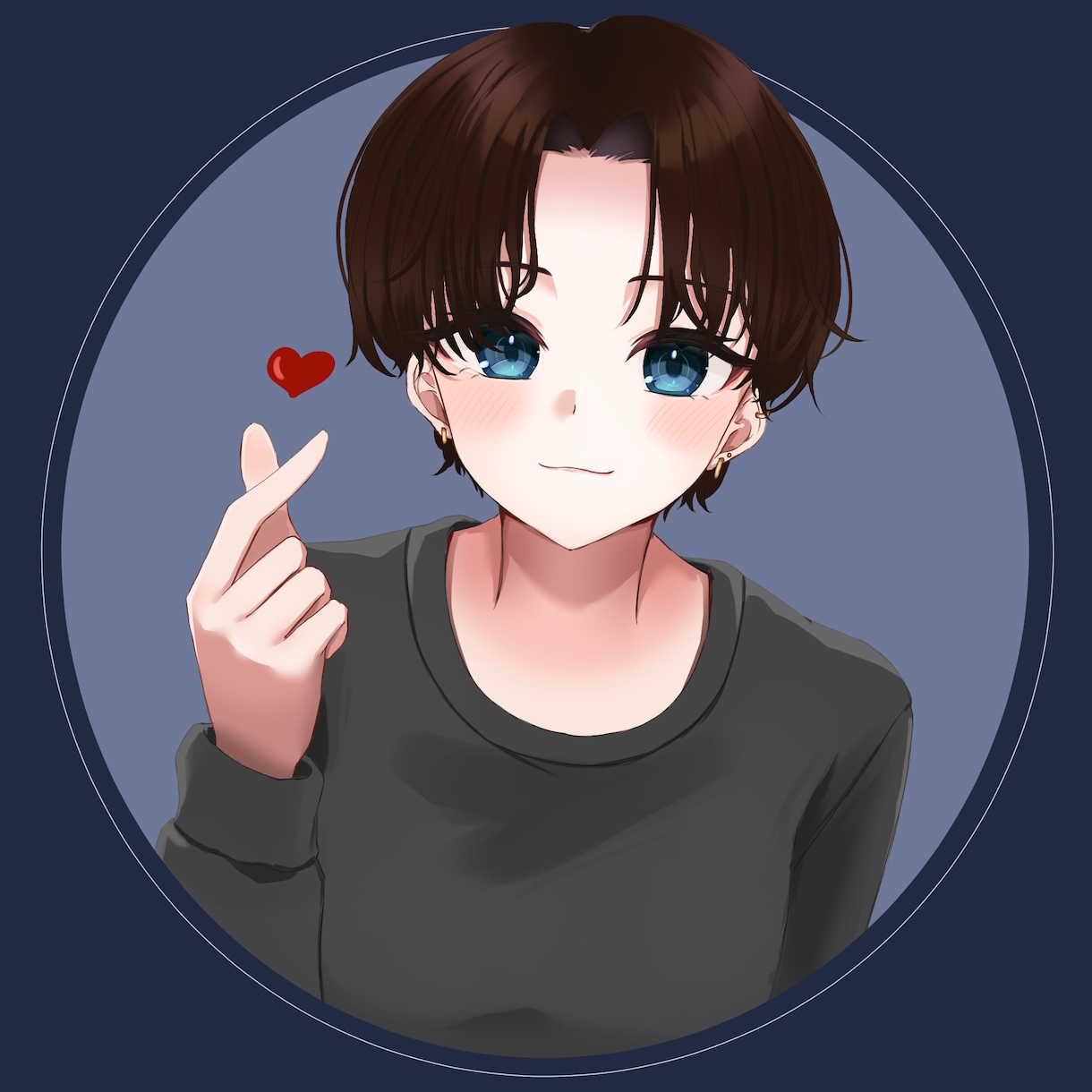 かわいい女の子の一枚絵を全力で制作致します アイコン・サムネ・記念イラストなどに使える一枚絵描きます！ イメージ3