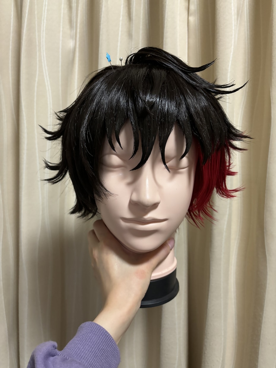 コスプレウィッグ・創作ウィッグなど作成します ナチュラルなウィッグ