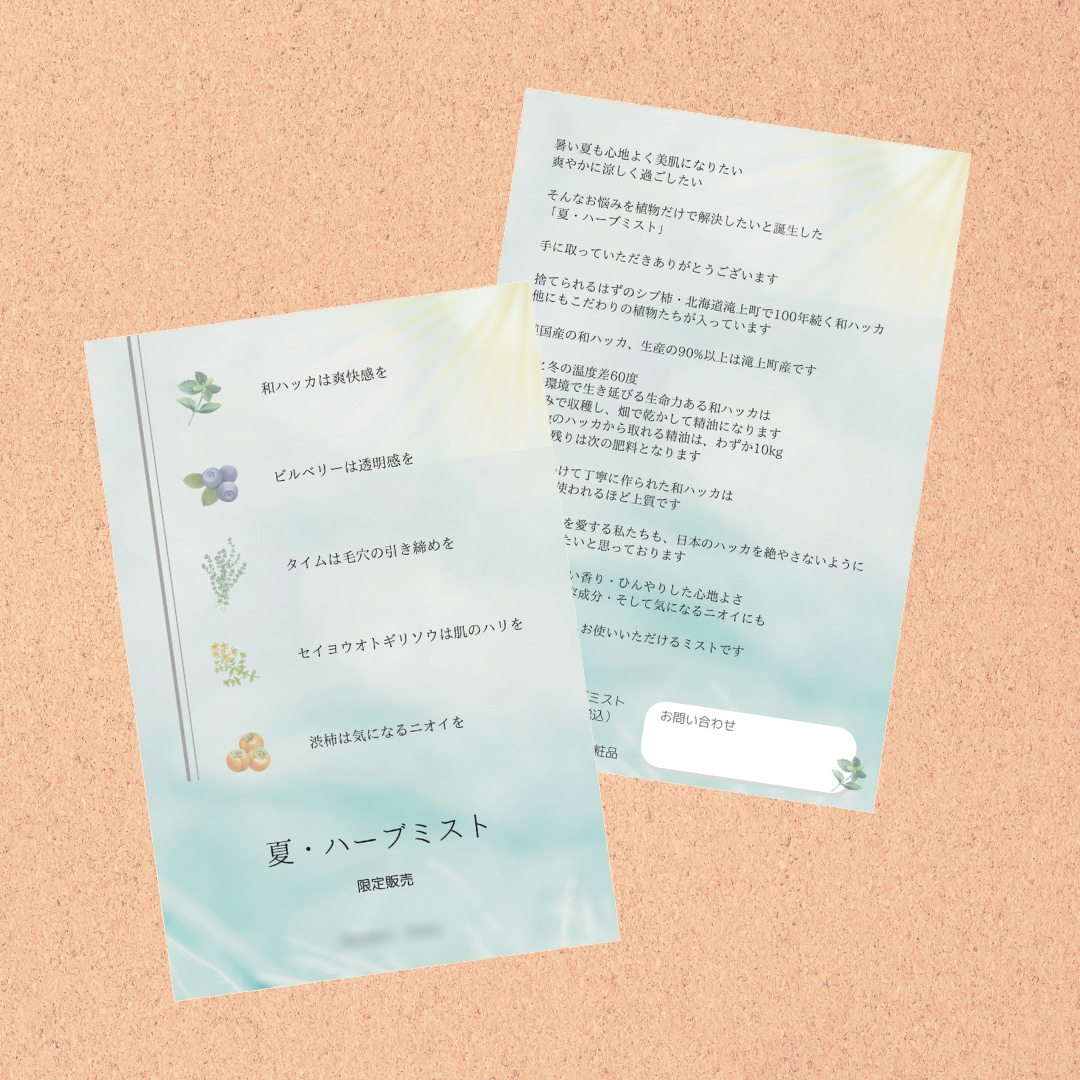 あなたの想いが伝わるチラシをCanvaで作成します ・伝わる×キレイであなたのサービスを魅力的に表現します イメージ3