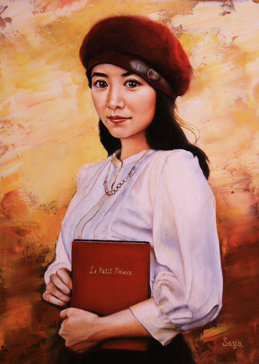 プロの画家がご希望の人物画を油絵で描きます ご家族や大切な方の想い出をアート作品としてお届けします イメージ9