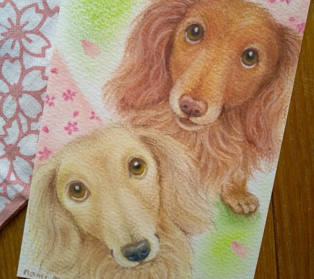 ほっこり暖かいうちの子似顔絵　パステルで描きます 写真には残らない、そのコらしさを一枚の絵に イメージ8