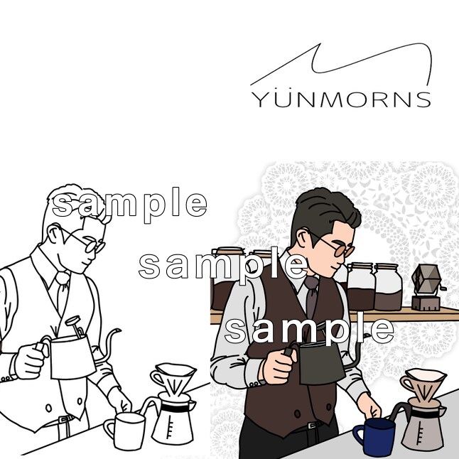オシャレなイラスト（線画）をお描きします お気に入りの画像を素敵なイラストにしてみませんか？ イメージ6