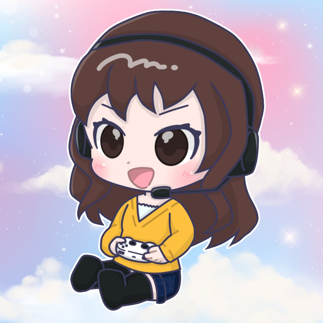 かわいいちびキャラアイコン作成します ゆるっとふんわりかわいいちびキャラアイコンの作成♪ イメージ5