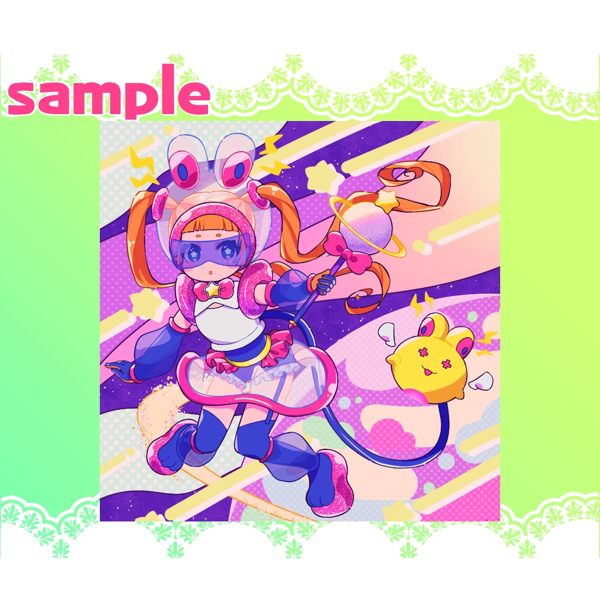 ポップで可愛いイラストをお描きします MV、配信画面、グッズ、各種ジャケットなどに イメージ6