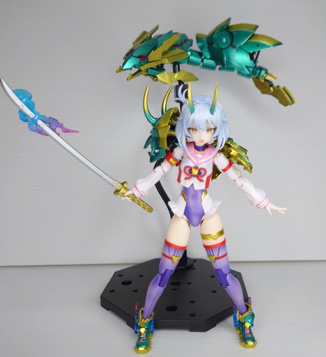 美少女プラモデル制作代行します オリジナルカラー等、好みの色に塗装します。 イメージ4