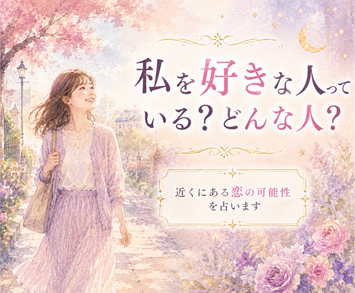 好かれてはいるけれど☘️そんな彼との未来を占います 相談実績8,000件超☪️あなたが選ぶ未来の気持ちを視ます✨ イメージ1