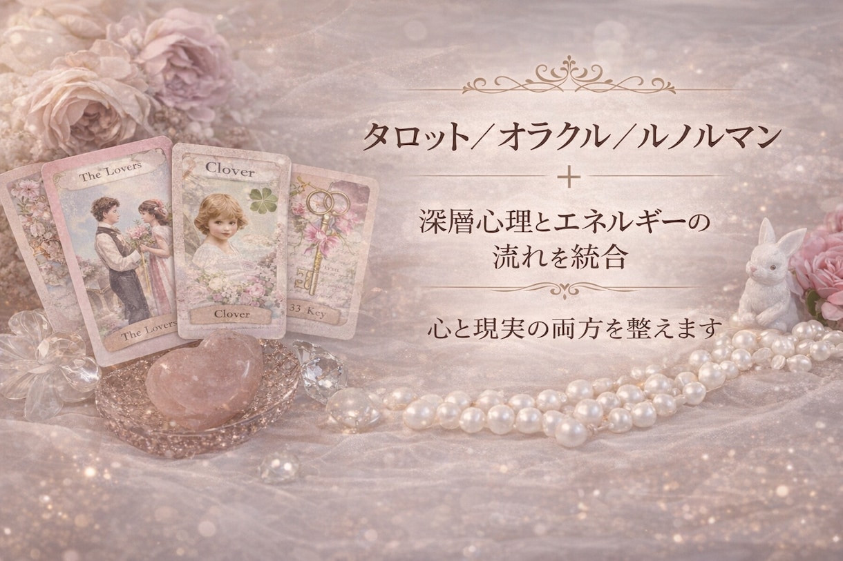 ご縁｜結婚の時期｜お相手を具体的に読み解き導きます ｜霊視×心理学×タロットの解決策｜本質まで深く読み解く鑑定｜ イメージ5