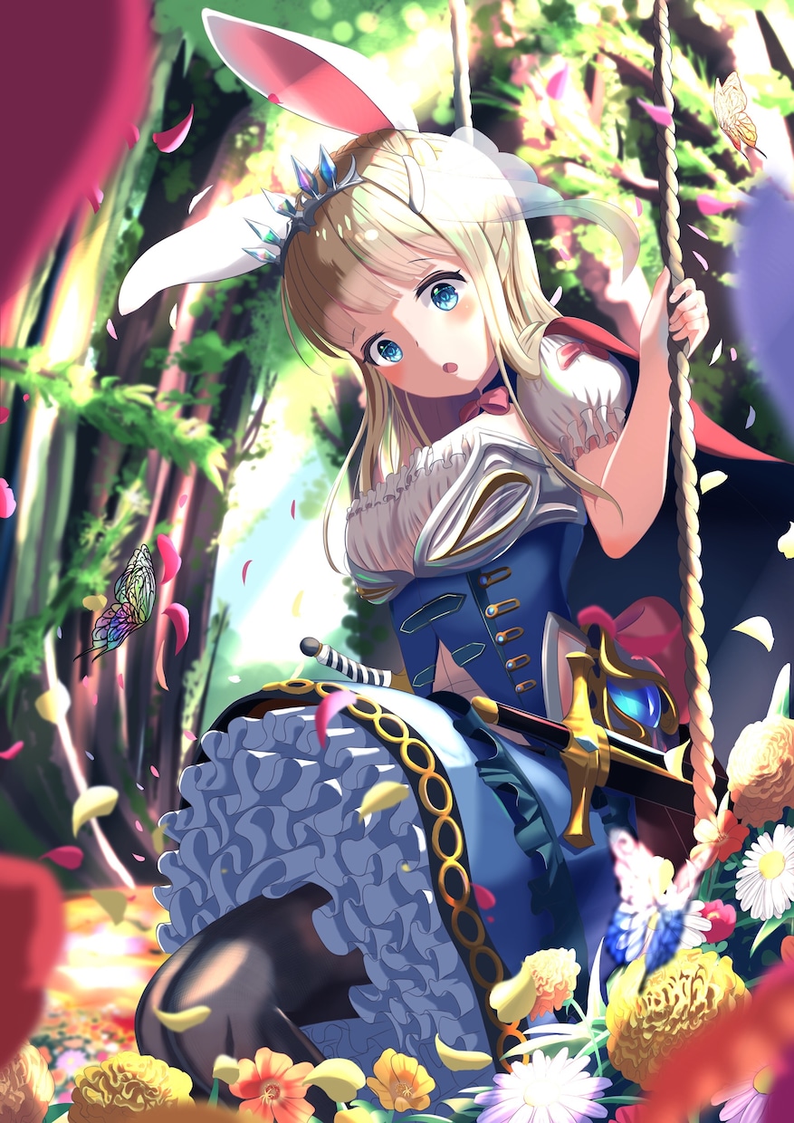 女の子のイラスト描きます 一枚絵、立ち絵など作成いたします！ イメージ6