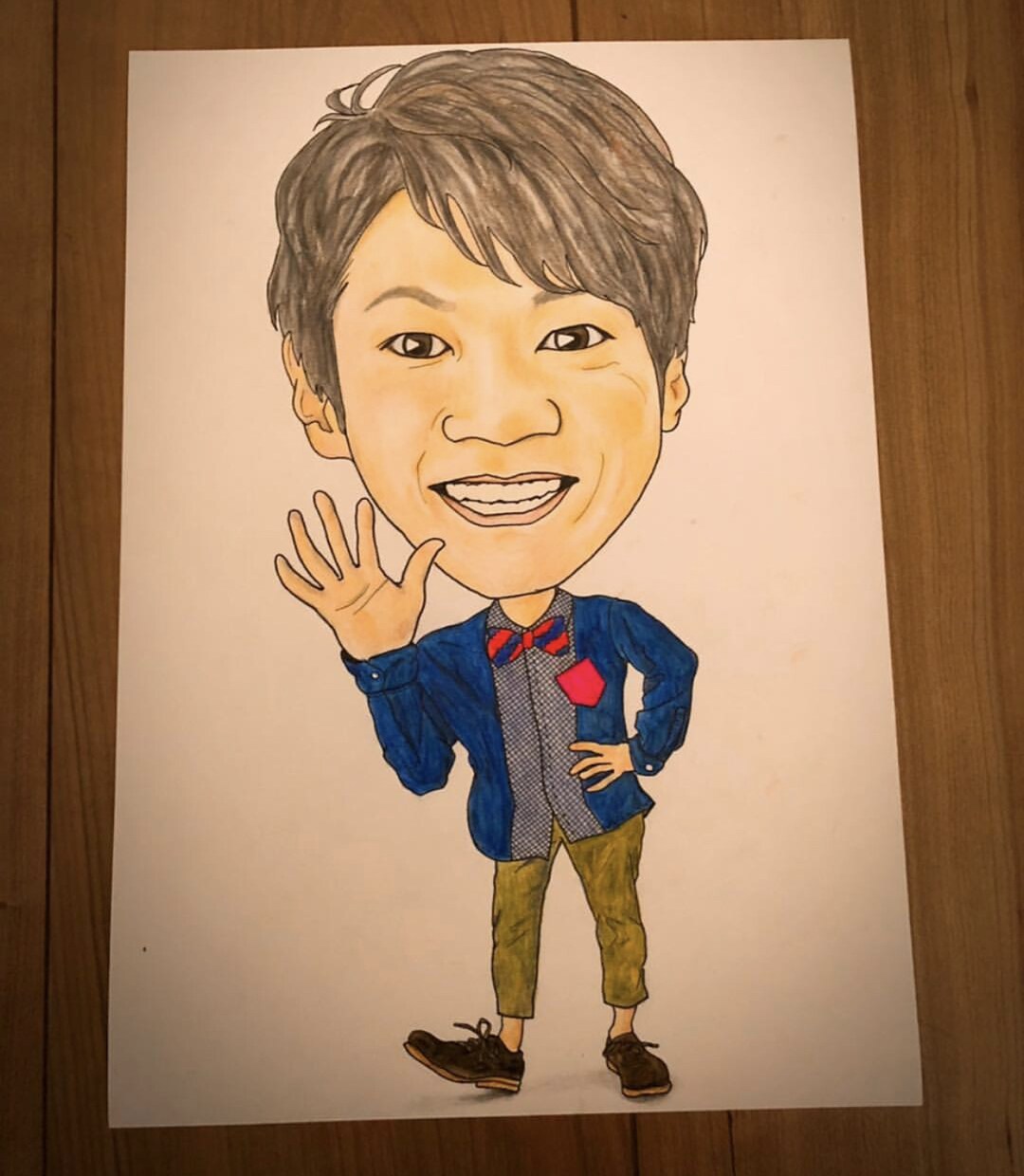 オリジナル似顔絵描きます 似顔絵、全身似顔絵（顔デカ）、ペットのイラストなど。 イメージ9