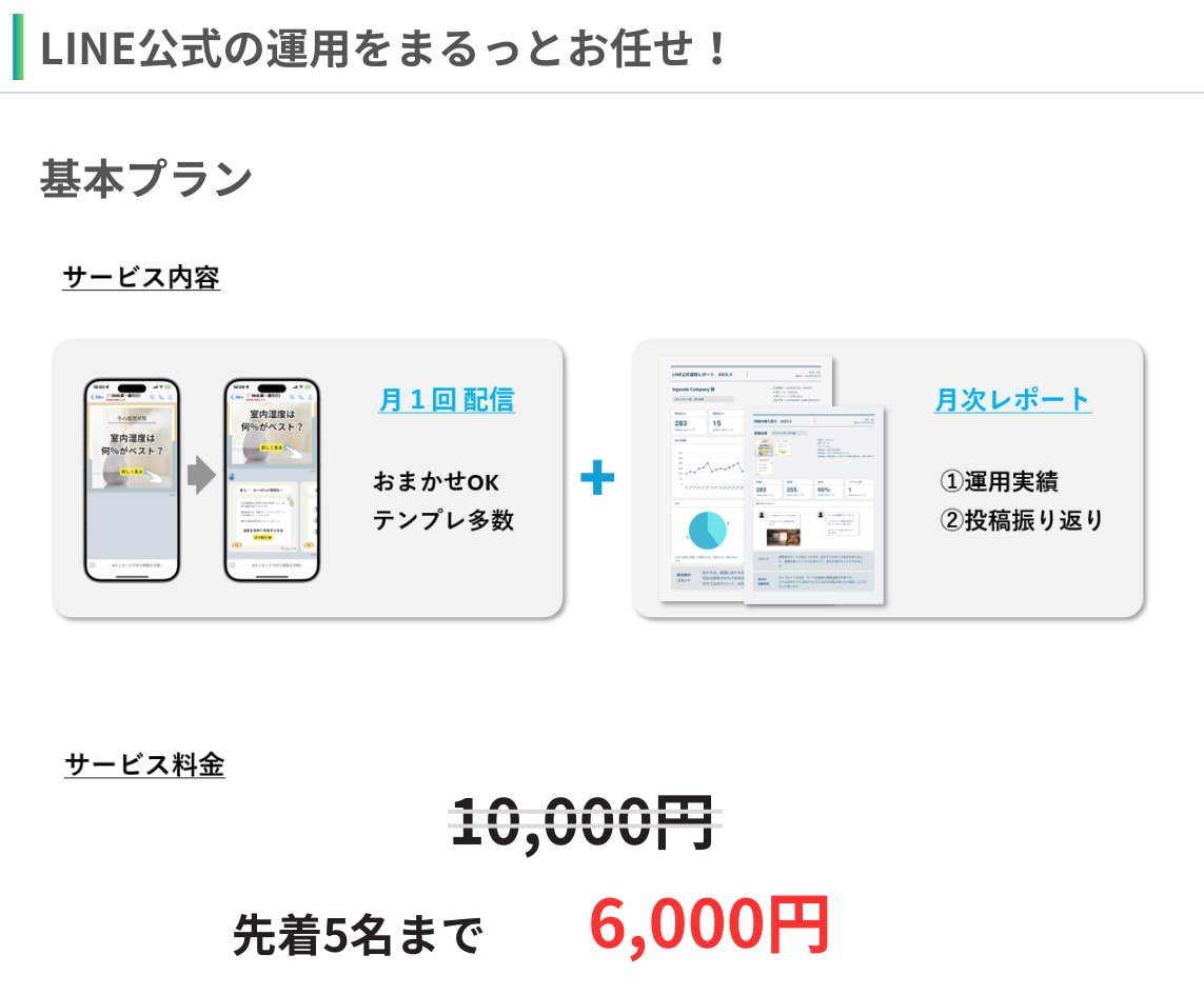 LINE公式の運用代行・分析をいたします LINE公式の運用をまるっとおまかせ！ イメージ3