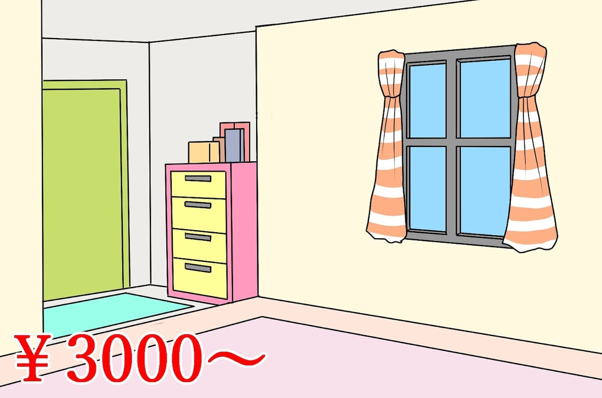 背景イラスト、風景イラスト描きます 簡単なものから複雑なものまで。商用利用可。 イメージ3