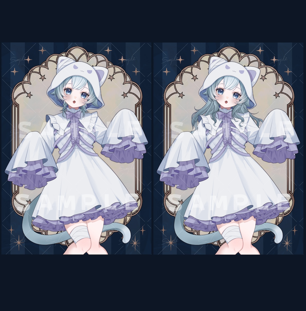 9日まで割引！ハロウィン量産イラスト作成いたします 一部カラー変更も可能です！お気軽にご相談ください！ イメージ2
