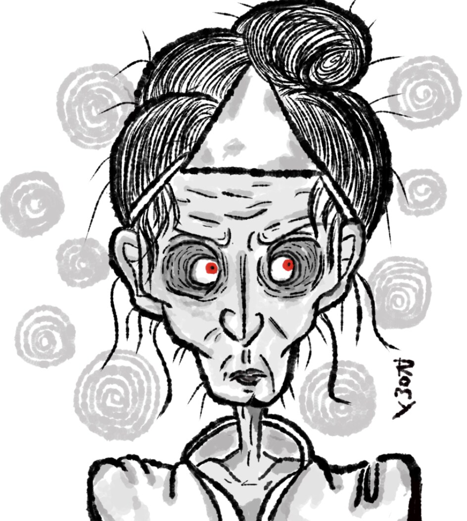 商用利用OK/日本画風、幽霊、お化け描きます レトロなお化けイラストをお求めの方は是非！ イメージ3