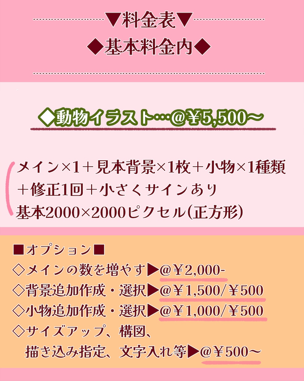 心が伝わる＊ペット/お好きな動物描きます ペットやお好きな動物を描きます♪♪ イメージ2