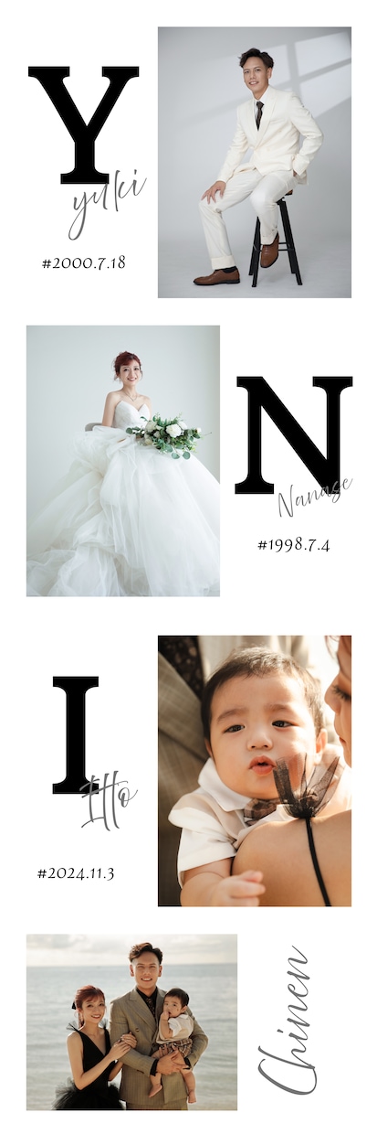 結婚式のタペストリーをデザイン、作成いたします ウェディングタペストリーを作成します。 イメージ3