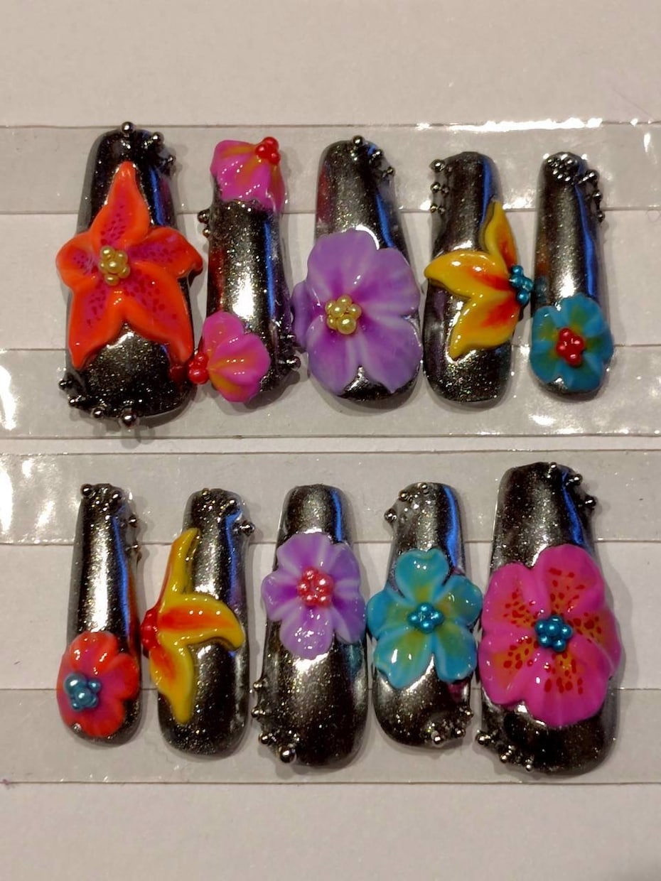 2D, 3Dネイルチップを製作します 3Dプリンター等を駆使し世界に一つだけのネイルを製作します イメージ1