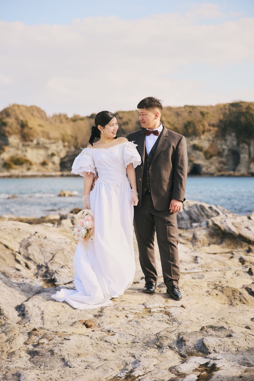 結婚式のオープニングムービー制作します ドローン空撮可能◎思い出に残る素敵なムービーを制作します！ イメージ1