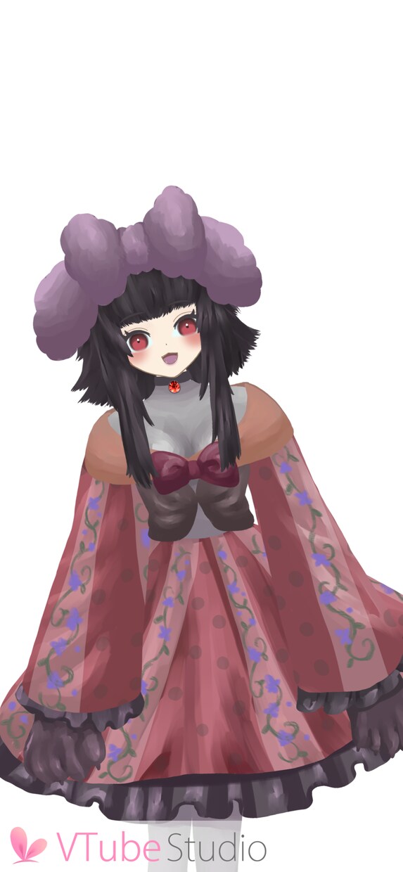 Vtuberキャラクター造ります キャラクターデザインとパーツ分け イメージ2