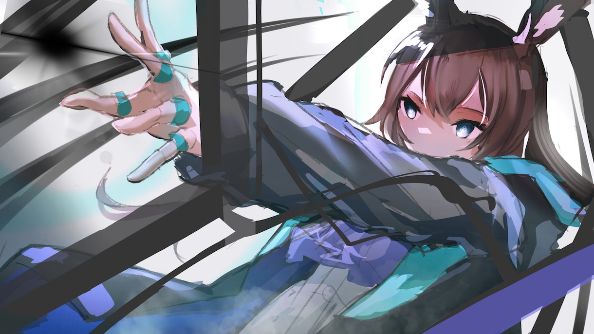 アイコンやバストアップイラストお描き致します かっこいい系、可愛い系などご希望のイラストお描き致します イメージ1