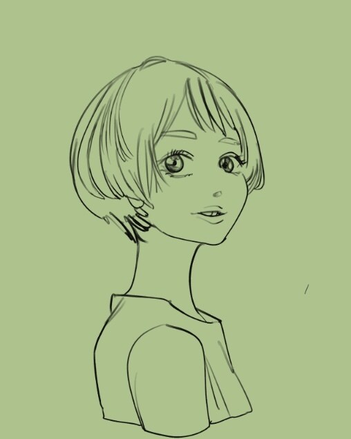 アナログ感なアイコン描きます 色鉛筆と水彩でアイコンをえがき イメージ2