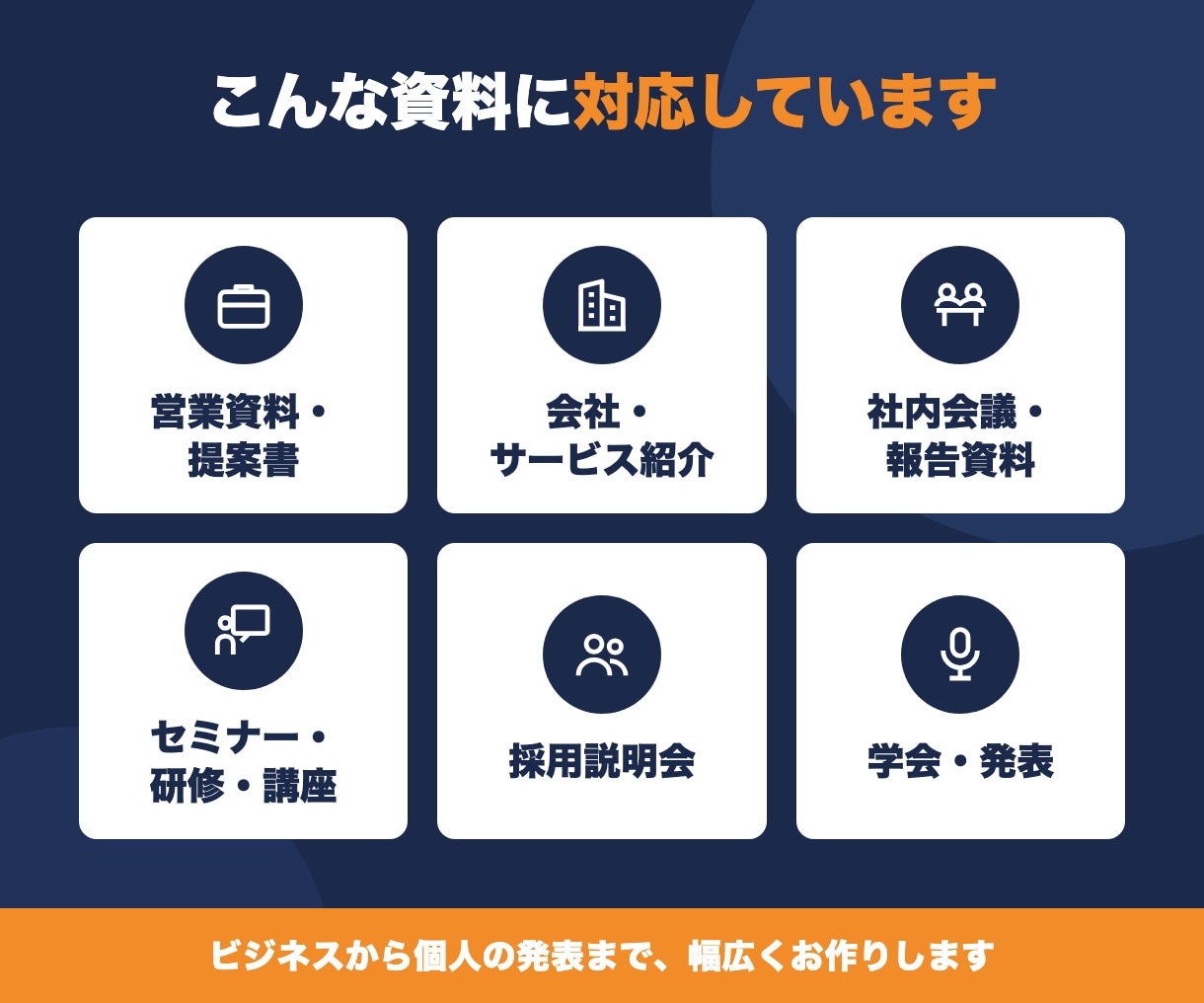 パワポ資料を丸投げOK・翌日仕上げも対応します 営業・社内・セミナー資料に対応｜メモや手書きからでもOK イメージ6